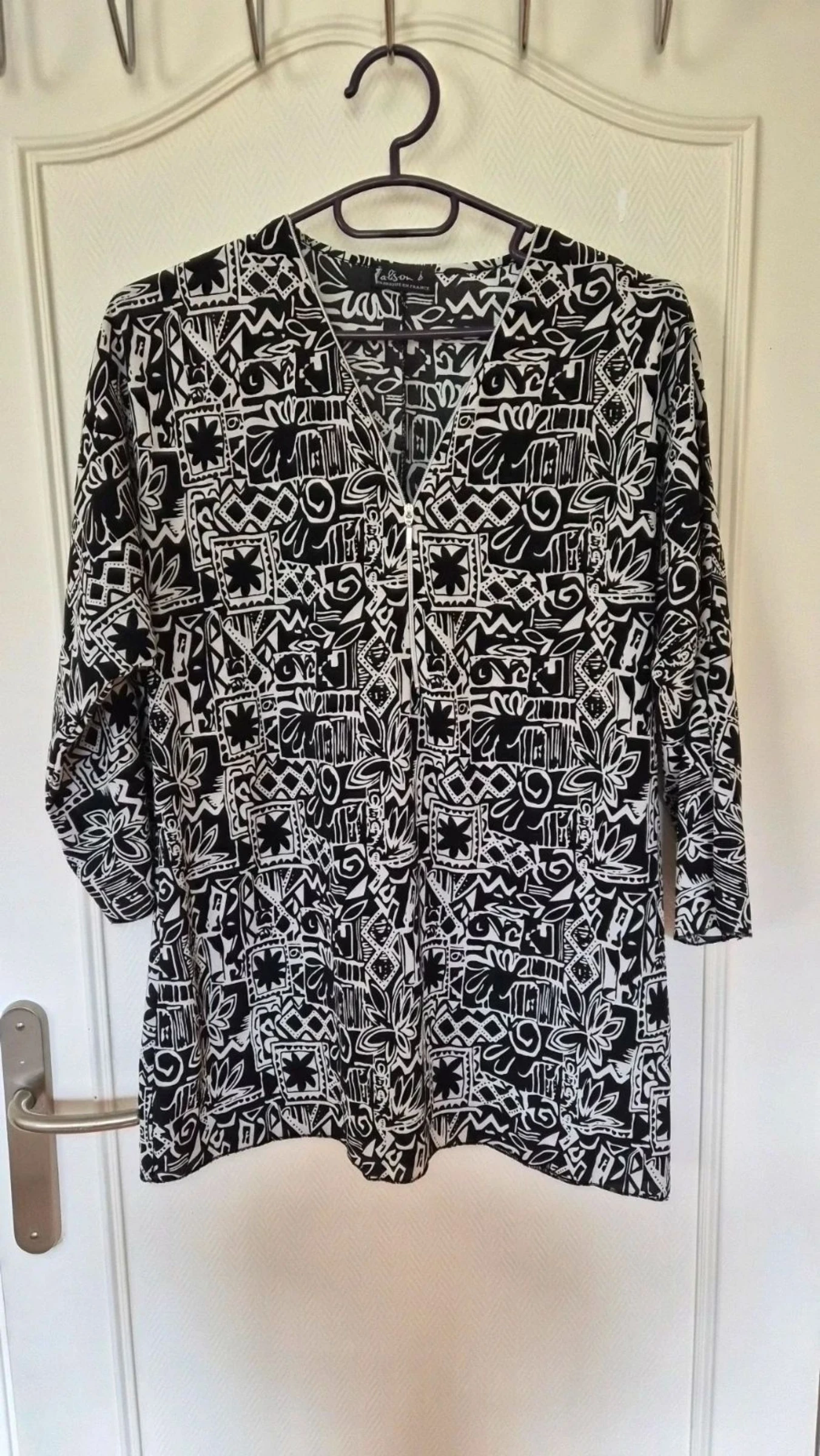 Chemisier/Liquette femme taille 42/44 Fabriqué en France